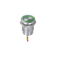 APEM CPB2210000NGSC CPB2210000NGSC Sensorschakelaar 12 V 0.2 A Continu Groen, Rood IP68, IP69K 1 stuk(s) - thumbnail