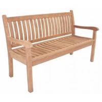 SenS-Line 3-zits Houten tuinbank Sipora 150 cm - thumbnail