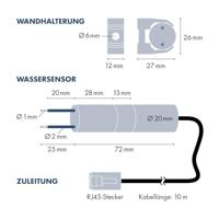 H-Tronic 1114455 WPS 3000 Niveauregelaar Vullen, Legen 10.00 m - thumbnail