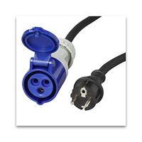 Pro Plus Verloopkabel 150dm 3x2,5 Schuko naar Cee - thumbnail