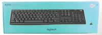 Logitech Wireless Keyboard K270 toetsenbord RF Draadloos QWERTY Engels Zwart - thumbnail