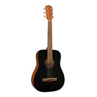 Fender FA-15 3/4 Steel Black westerngitaar met gigbag - thumbnail