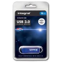 Integral INFD16GBCOU3.0 USB flash drive 16 GB USB Type-A 3.2 Gen 1 (3.1 Gen 1) Blauw, Zilver - thumbnail