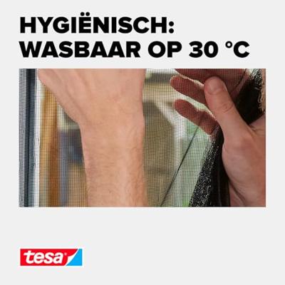 tesa COMFORT 55389-00021-00 Vliegenhor voor deur (b x h) 1200 mm x 2200 mm Antraciet 1 stuk(s) - thumbnail