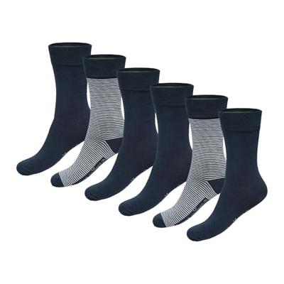 6-paar unisex sokken BEAU - Multipack bamboe sokken - Dames en heren - Voordeelverpakking - 40 - Blauw - 40 - 40 - 40 - 40 - 40 - 40 - 40