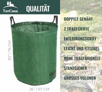 TerCasa JU-998001 Tuinafvalzak 272L Groen - thumbnail