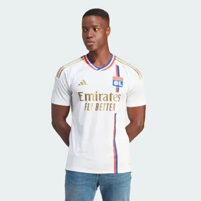 Olympique Lyon Thuis Shirt Senior 2023/2024 - Maat S - Kleur: Wit | Soccerfanshop