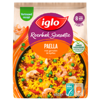 Iglo Roerbak Sensatie Paella 450 g bij Jumbo - thumbnail
