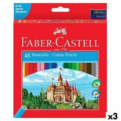 Kleurpotloden Faber-Castell Multicolour 3 Onderdelen