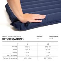 Exped Versa 4R Slaapmat Blauw LW - thumbnail