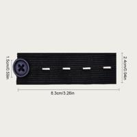 Op en Top Zwanger Broek VerlengerZwart - thumbnail