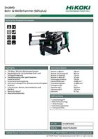 Boor-hakhamer sds-plus dh28pdwsz 720w - thumbnail