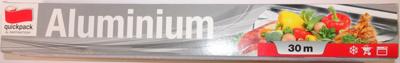 Quickpack aluminiumfolie, ft 30 cm x 30 m