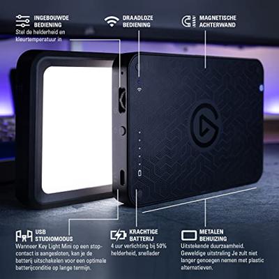 Elgato Key Light Mini ledverlichting Elgato Key Light Mini ledverlichting