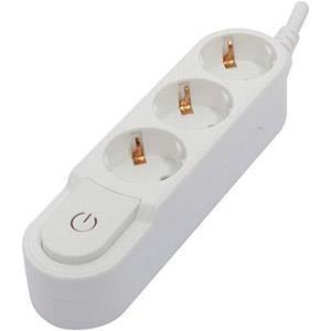 Enzo Chacon Design TCD RA 3V/1,5m 3x1,5qmm schakelaar wit - 6872730 Enzo Chacon Design TCD RA 3V/1,5m 3x1,5qmm schakelaar wit - 6872730