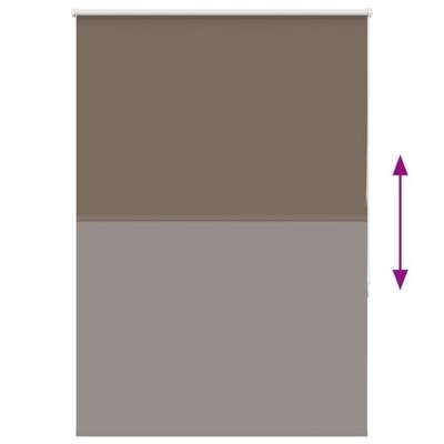 Rolgordijn verduisterend koffie 95x130 cm stofbreedte 90,7 cm - thumbnail