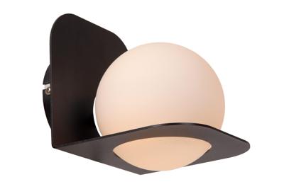 Lucide DAVY - Wandlamp Badkamer - 1xG9 - IP44 - Zwart Lucide DAVY - Wandlamp Badkamer - 1xG9 - IP44 - Zwart