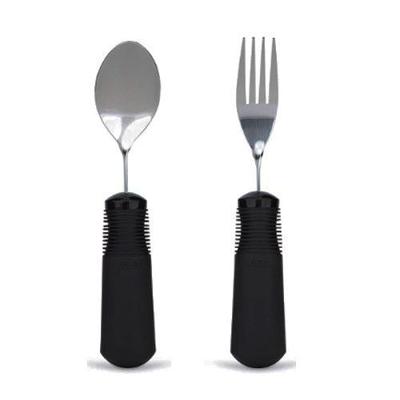 Norco Big Grip bestek set 2 delig buigbaar met verzwaard handvat Norco Big Grip bestek set 2 delig buigbaar met verzwaard handvat