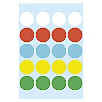 Etiket HERMA 1881 rond 19mm assorti 100stuks - thumbnail