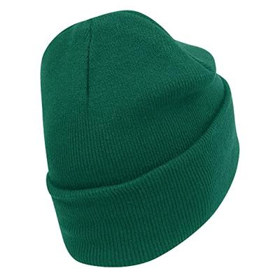 Beechfield CB45N Organic Cotton Original Cuffed Beanie - Bottle Green - One Size