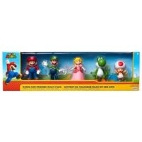 Super Mario Mini Action Figure - Mario and Friends Multi-Pack (5 figures) - thumbnail