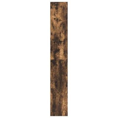 Boekenkast Gerookt eiken 80 x 30 x 198 cm Bewerkt hout