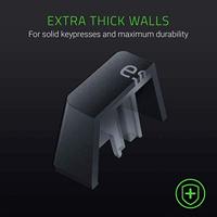 Razer PBT Keycap Upgrade Set Zwart - thumbnail