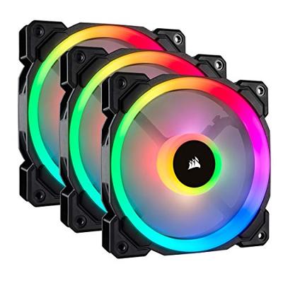 LL Series LL120 RGB Dual Light Loop - Ventilatorhuis - 120 mm - 3x fan + Lighting Node PRO - wit, blauw, geel, rood, groen, oranje, violet LL Series LL120 RGB Dual Light Loop - Ventilatorhuis - 120 mm - 3x fan + Lighting Node PRO - wit, blauw, geel, rood, groen, oranje, violet