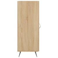 Dressoir 34,5x34x90 cm bewerkt hout sonoma eiken - thumbnail