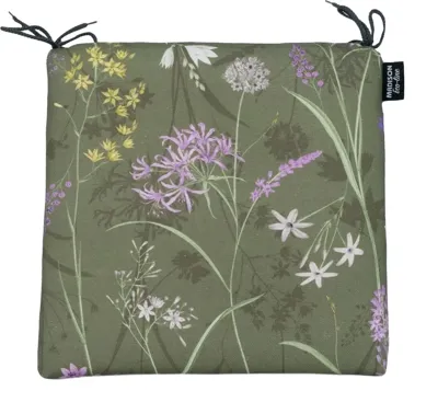 Zitje universeel rits ca. 40x40 cm Donna green canvas Eco plus natural outdoor finishing Madison - Madison
