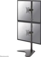 Neomounts FPMA-D550DDVBLACK 2-voudig Monitor-tafelbeugel 25,4 cm (10) - 81,3 cm (32) Zwenkbaar, Roteerbaar, Kantelbaar, Staand Zwart - thumbnail