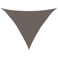 VidaXL Zonnezeil 160 g/m² 2,5x2,5x3,5 m hdpe antracietkleurig - thumbnail