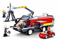 Sluban Fire vliegveld brandweerwagen (m38-b0808) - thumbnail