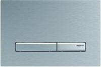 Bedieningsplaat Geberit Sigma 50 DF Geborsteld Chroom - thumbnail