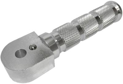 VPARTS voetsteun footrests vicma silver, 236pl