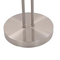 Lamp staand 18 W dimbaar 180 cm zilverkleurig - thumbnail