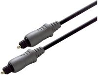Scanpart Toslink optical audio kabel 1,5m Zwart Optische kabel Zwart - thumbnail