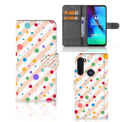 Motorola Moto G Pro | Telefoon Hoesje | Dots Motorola Moto G Pro | Telefoon Hoesje | Dots
