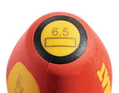 Promat/Tecwerk Schroevendraaier | snedebreedte 3 mm | klinglengte 100 mm VDE geïsoleerd | m. maatindicatiesysteem - 4000828026 - thumbnail