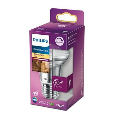 Philips Dimbaar LED Reflectorlamp 60W E27 Warm Wit