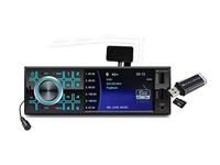 Caliber Autoradio met Bluetooth, Aux In, Bluetooth, DAB+, FM, SD, USB - 4 inch scherm - Ingang voor achteruitrijcamera - 4x 55 Watt - Zwart - 1 Din - thumbnail