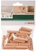 Bosch Accessoires Deuvel 8X40 mm | 40 stuks - 2609255311 - thumbnail