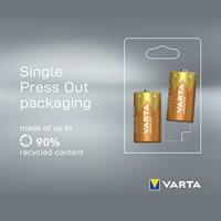 Varta LONGLIFE C Folie 6 C batterij (baby) Alkaline 1.5 V 7600 mAh 6 stuk(s) - thumbnail