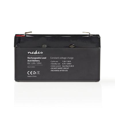 Nedis Oplaadbare Loodaccu | Lead-Acid | 6 V | 1200 mAh | 1 stuks - BALA12006V BALA12006V