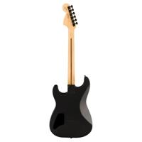 Fender Jim Root Stratocaster Flat Black EB elektrische gitaar met Deluxe Black Tweed koffer - thumbnail