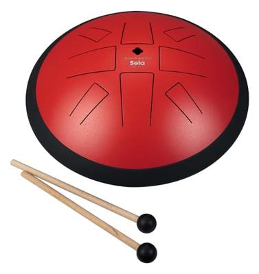 Sela SE 374 Melody Tongue Drum C Pygmy 10 inch Red