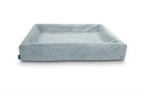 BIA BED RIB OVERTREK HONDENMAND BLAUW BIA-50 60X50X12 CM - thumbnail