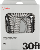 Fender Coil Cable Tweed Wit, Jack - Jack Haaks, 9 m - thumbnail
