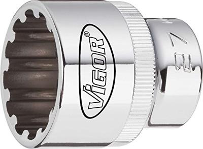 Vigor V1990 Dop (zeskant) Dopsleutelinzetstuk 12 mm 1/2 (12.5 mm)