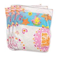 Heless Poppenluiers roze - 3st, 28-35 cm - thumbnail